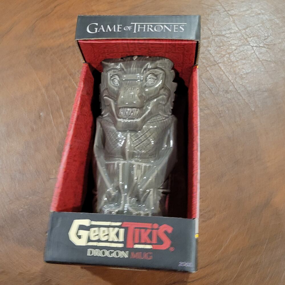 Geeki Tikis Game of Thrones Drogon the Dragon Tiki Mug | Holds 20 Ounces New - Picture 10 of 12